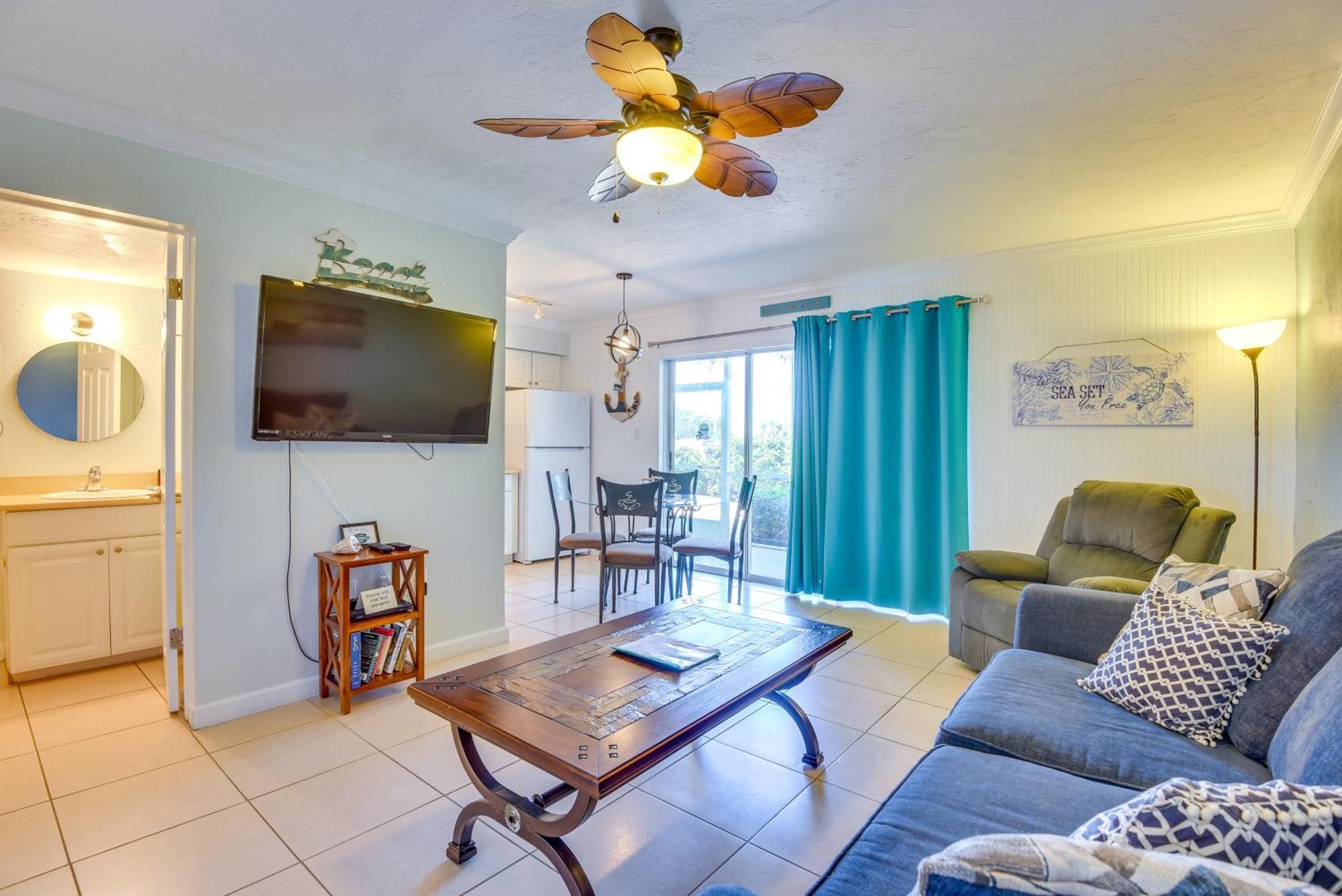 Apartament Gulf Getaway With Porch And Direct Beach Access! Longboat Key Zewnętrze zdjęcie